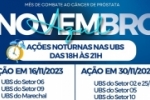 Prefeitura de Ariquemes promove a&ccedil;&otilde;es noturnas alusivas &agrave; campanha Novembro Azul
