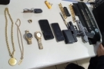 PM apreende armas e prende foragido e mais dois na zona leste da capital