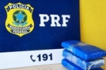 Em Guajar&aacute;&ndash;Mirim/RO, PRF apreende drogas vindas da Bol&iacute;via