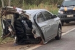 Grávida de 9 meses e mãe morrem em grave acidente no Mato Grosso