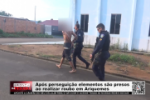 Ap&oacute;s persegui&ccedil;&atilde;o elementos s&atilde;o presos ao realizar roubo em Ariquemes &ndash; V&iacute;deo