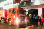 Bombeiros são acionados para combater princípio de incêndio em comércio na capital