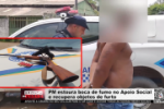 PM estoura boca de fumo no Apoio Social e recupera objetos de furto &ndash; V&iacute;deo