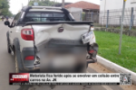 Motorista fica ferido ap&oacute;s se envolver em colis&atilde;o entre carros na Av. JK &ndash; V&iacute;deo
