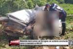 Motorista morre preso em ferragens em acidente envolvendo carro e caminh&atilde;o na RO&ndash;257 / Grave acidente entre carros deixa cinco mortos da mesma fam&iacute;lia na BR&ndash;174 entre Comodoro &ndash; V&iacute;deo