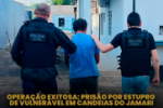 OPERAÇÃO EXITOSA: PCRO realiza prisão por Estupro de Vulnerável em Candeias do Jamari