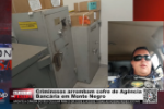Quadrilha invadiu Banco do Brasil para furtar em Monte Negro &ndash; Entrevista com Cabo Galdinho  &ndash; V&iacute;deo