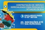 SEMDES divulga Edital de Chamamento P&uacute;blico para credenciamento de OSC para a presta&ccedil;&atilde;o de Servi&ccedil;os para Pessoas em Situa&ccedil;&atilde;o de Rua