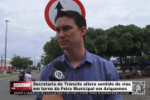 Secretaria de Tr&acirc;nsito altera sentido de vias em torno da Feira Municipal em Ariquemes &ndash; V&iacute;deo
