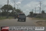 ROUBO EM FAZENDA: 4 Elementos armados roubam carro e caminhonete &ndash; PM recupera veiculo &ndash; V&iacute;deo