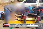 Motociclista &eacute; socorrido com fraturas ap&oacute;s colis&atilde;o com carro no Bairro Nova Uni&atilde;o 1 &ndash; V&iacute;deo