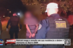 Policial reage a assalto em sua resid&ecirc;ncia e det&eacute;m 1 elemento no Bairro BNH &ndash; V&iacute;deo
