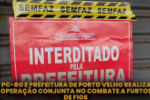 Operação da PC e Prefeitura interdita empresa de compra de sucatas