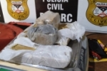 Denarc prende traficantes peruanos com quase 4 kg de coca&iacute;na pr&oacute;ximo da rodovi&aacute;ria em Porto Velho