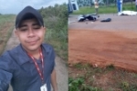  Funcionário do frigorífico morre após colidir moto com carreta em Vilhena