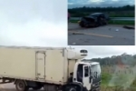 Em Porto Velho, colis&atilde;o frontal entre ve&iacute;culo de passeio e caminh&atilde;o deixa feridos em estado grave &ndash; V&iacute;deo