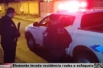 Assaltante invade resid&ecirc;ncia para roubar e esfaqueia morador no Bairro Colonial &ndash; V&iacute;deo