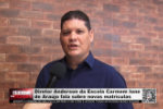 Diretor Anderson da Escola Carmem Ione de Ara&uacute;jo fala sobre novas matr&iacute;culas &ndash; V&iacute;deo