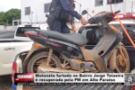 Motoneta furtada no Bairro Jorge Teixeira &eacute; recuperada pela PM em Alto Paraiso &ndash; V&iacute;deo