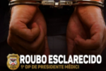 Pol&iacute;cia Civil prende em Presidente M&eacute;dici suspeito de roubos no estado