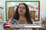 Polo de M&uacute;sica abre inscri&ccedil;&otilde;es para Projeto Tocando e Cantando &ndash; V&iacute;deo