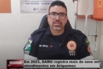 Em 2023, SAMU registra mais de nove mil atendimentos em Ariquemes &ndash; V&iacute;deo