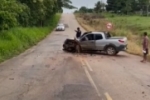 Alta Floresta &ndash; Colis&atilde;o frontal entre dois carros deixa feridos na RO 383