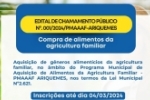 SEMAIC lan&ccedil;a Edital de Chamamento P&uacute;blico para o PMAAAF.