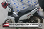 Pol&iacute;cia recupera motocicleta furtada ap&oacute;s persegui&ccedil;&atilde;o em Ariquemes &ndash; LIVE: ESTAMOS NO AR! PROGRAMA BRONCA DA PESADA