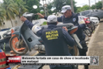Motoneta furtada em casa de show &eacute; localizada em matagal &ndash; V&iacute;deo