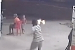 Criminosos atiram em direção de crianças durante assalto