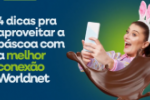 A P&aacute;scoa est&aacute; chegando, e nada como celebrar com amigos e fam&iacute;lia estando bem conectado!