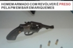  PM PRENDE HOMEM ARMADO COM REV&Oacute;LVER EM BAR EM ARIQUEMES