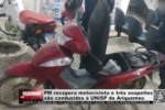 PM recupera motocicleta e tr&ecirc;s suspeitos s&atilde;o conduzidos &aacute; UNISP de Ariquemes &ndash; V&iacute;deo