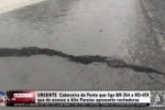 URGENTE: Ponte sobre o Rio Jamari na RO–459 que dá acesso à Alto Paraíso pode ser interditada – Aterro estaria cedendo e rachaduras já são visíveis – VÍDEOS