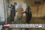 Elemento armado rouba idoso no Setor Nova Uni&atilde;o 01 &ndash; Idoso foi socorrido pelo SAMU &ndash; V&Iacute;DEO