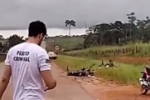 URGENTE: Acidente com v&iacute;tima fatal na RO&ndash;257 no Sombra da Mata &ndash; Uma v&iacute;tima foi socorrida em estado grave para Ariquemes &ndash; V&Iacute;DEO