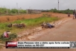 Duas Pessoas v&ecirc;m a &oacute;bito ap&oacute;s forte colis&atilde;o entre motos na RO&ndash;257 &ndash; V&Iacute;DEO COM IMAGENS FORTES