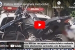 Pol&iacute;cia Militar recupera motocicleta roubada por tr&ecirc;s elementos armados em Ariquemes &ndash; V&Iacute;DEO