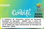 ARIQUEMES: Vem a&iacute; a 32&ordf; Edi&ccedil;&atilde;o do JIEMA