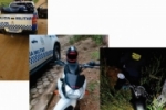 TR&Ecirc;S MOTOCICLETAS S&Atilde;O RECUPERADAS PELA PM EM ARIQUEMES