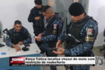 For&ccedil;a T&aacute;tica localiza chassi de moto com restri&ccedil;&atilde;o de roubo/furto &ndash; V&iacute;deo