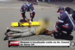 Homem &eacute; localizado ca&iacute;do na Av. Cana&atilde; do Setor 04 &ndash; V&iacute;deo