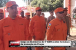 Corpo de Bombeiros do 5&ordm; GBM realiza formatura de promo&ccedil;&atilde;o de Pra&ccedil;as &ndash; V&iacute;deos