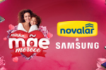 Neste m&ecirc;s das m&atilde;es presenteie com eleg&acirc;ncia na Novalar
