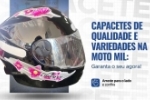 Quer estilo e seguran&ccedil;a na estrada? Na Moto Mil, temos os melhores capacetes para voc&ecirc;!