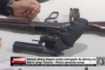 Homem efetua disparo contra entregador de delivery no Bairro Jorge Teixeira &ndash; Pol&iacute;cia apreende armas &ndash; V&iacute;deo