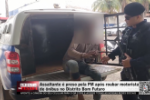Assaltante &eacute; preso pela PM ap&oacute;s roubar motorista de &ocirc;nibus no Distrito Bom Futuro &ndash; V&iacute;deo