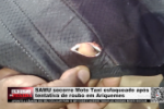 SAMU socorre Moto Taxi esfaqueado ap&oacute;s tentativa de roubo em Ariquemes &ndash; V&iacute;deos