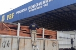PRF apreende mais de 90 metros c&uacute;bicos de madeiras em Ariquemes/RO